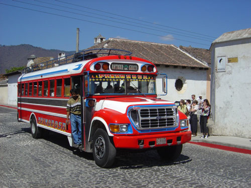 Bus, Guatemala
